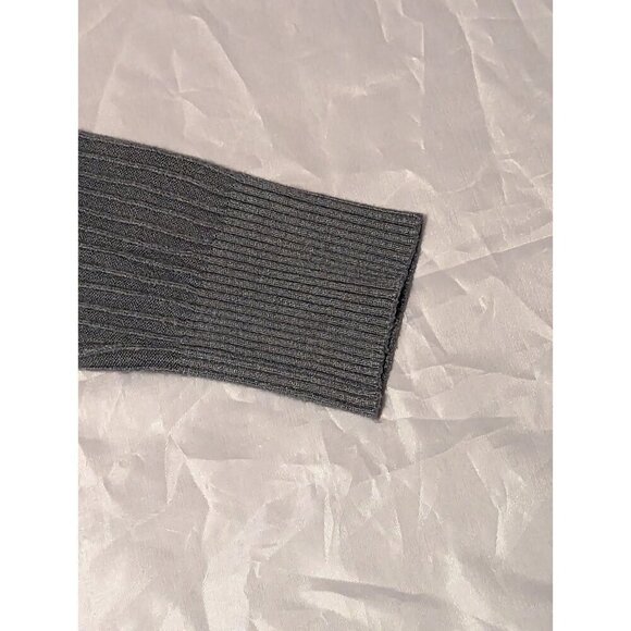 Vila Milano Womens Gray Wool Blend Ribbed Knit,Pullover Sz Small - Picture 10 of 11